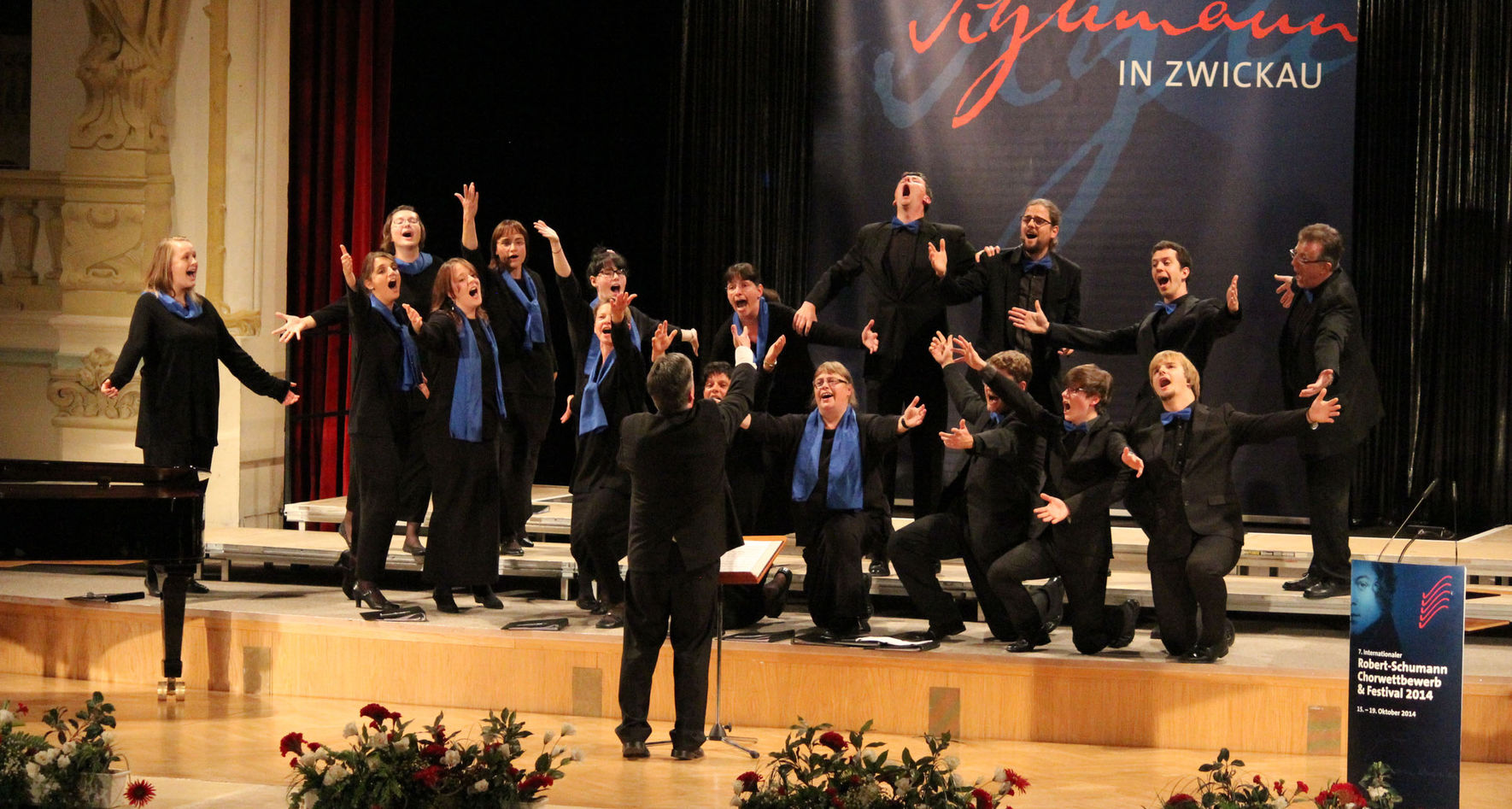 Competition in Konzert- und Ballhaus "Neue Welt" Zwickau 2014 © INTERKULTUR