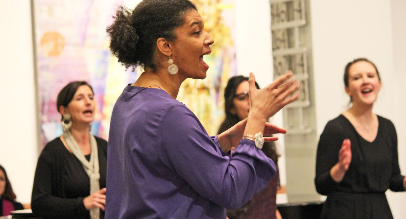 Rebecca Tjimbawe,Conductor inspired © INTERKULTUR