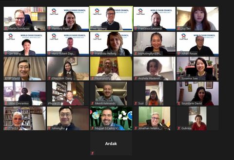 Regional Meeting of the World Choir Council 1/2021 © INTERKULTUR