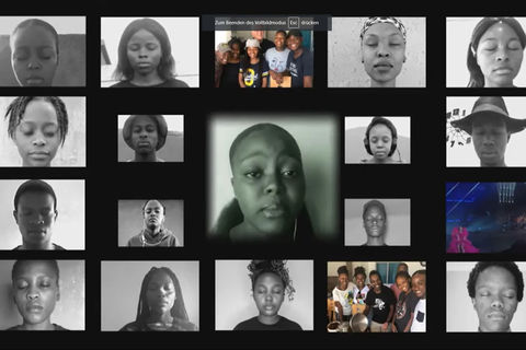 Screenshot Virtual Choir Mzansi Youth Choir