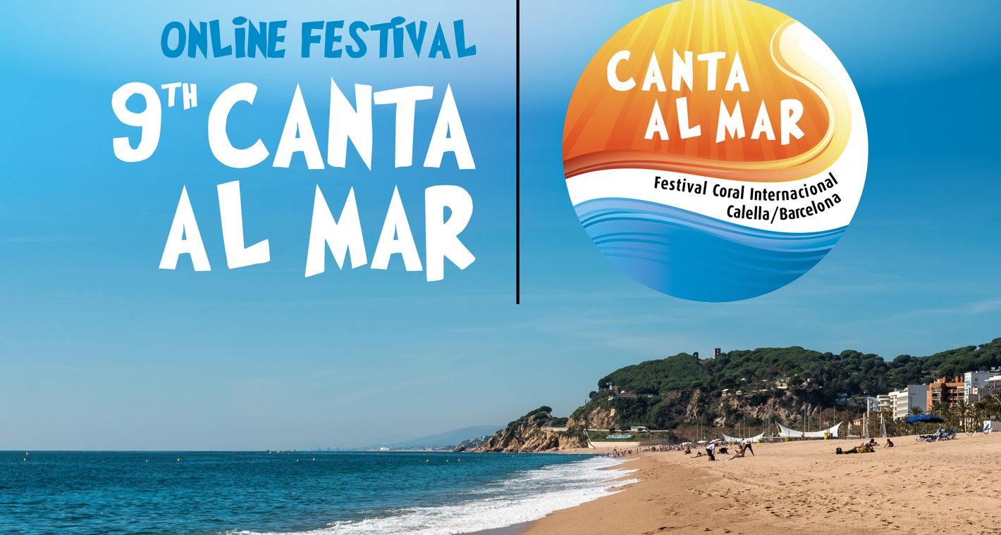 Grafik: Canta al mar 2020 - ONLINE Festival