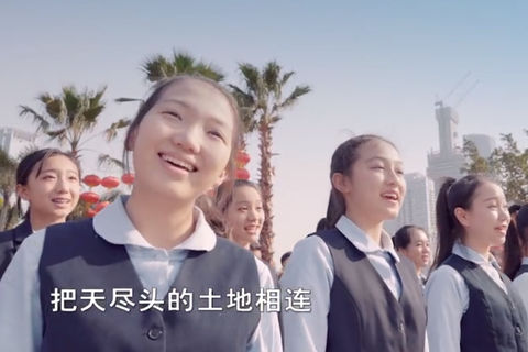 Screenshot from "The Road" music video © INTERKULTUR