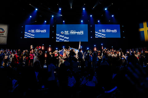 Helsingborg Arena at the Awards Ceremony © Jonas Persson