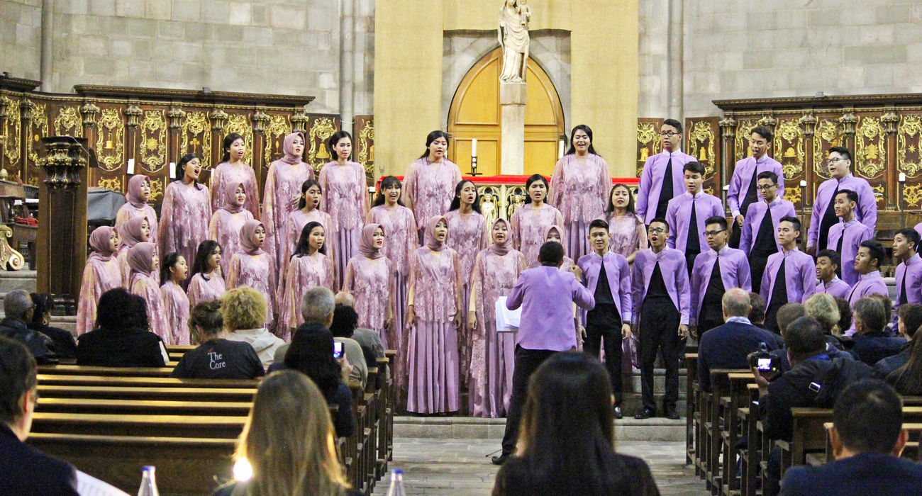 Competition in category Sacred Choral Music © INTERKULTUR