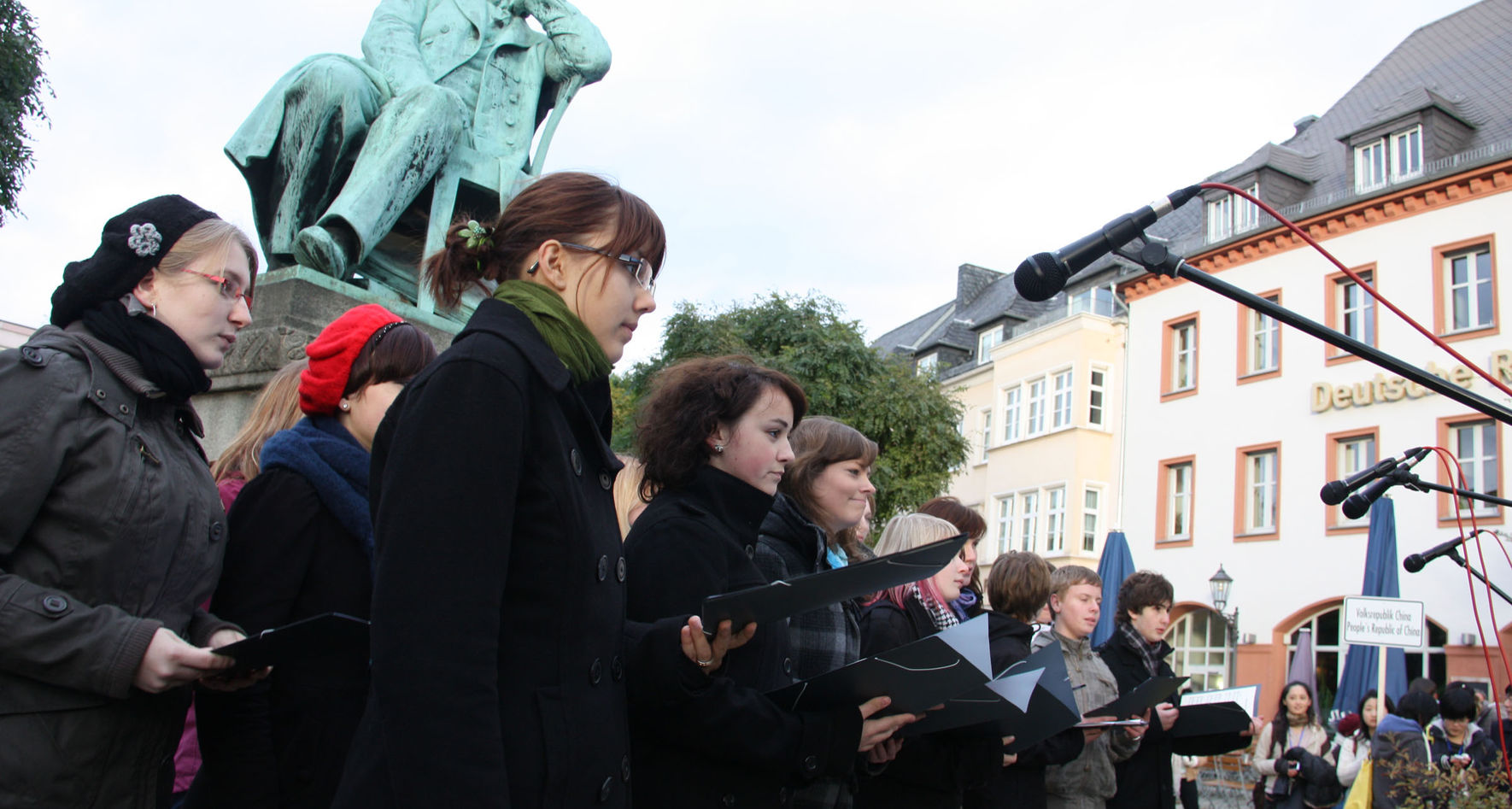 Robert Schumann memorial, Zwickau © Roger Schmidt