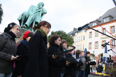 Robert Schumann memorial, Zwickau © Roger Schmidt