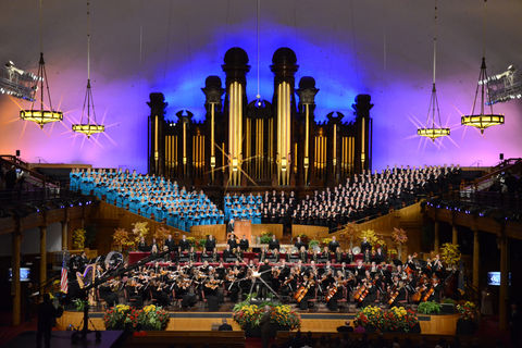 Music and the Spoken Word, Temple Square