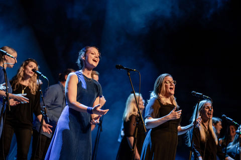 Vocal Line bei den World Choir Games 2021 © Jonas Persson