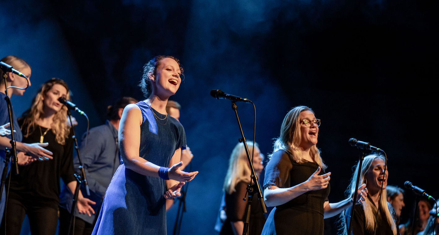 Vocal Line bei den World Choir Games 2021 © Jonas Persson