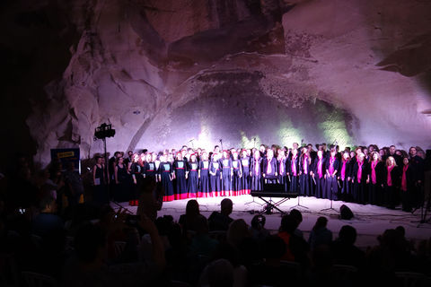 Closing Concert in the Bell Cave at Beit Guvrin-Maresha National Park  © INTERKULTUR