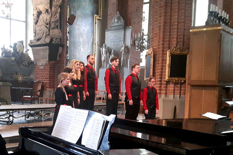 Roane State Community College Celebration Singers perform in Stockholm Cathedral, © INTERKULTUR