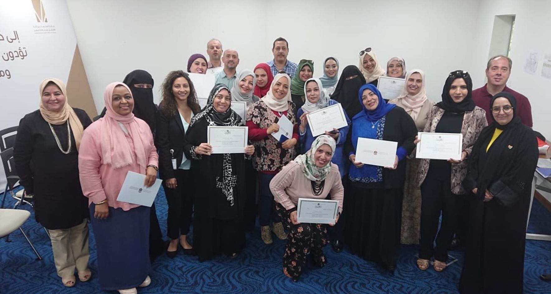 Conductor's Workshop in Dubai, September 2019 group picture © INTERKULTUR