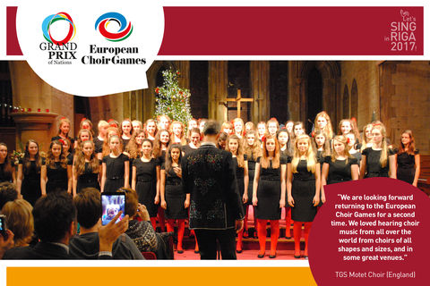 TGS Motet Choir, Great Britain © INTERKULTUR
