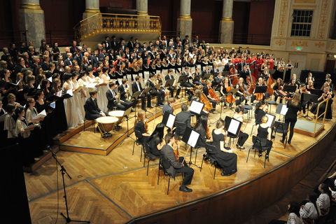 Festival Stage Choir Project Vienna 2014 © Egon Weissheimer