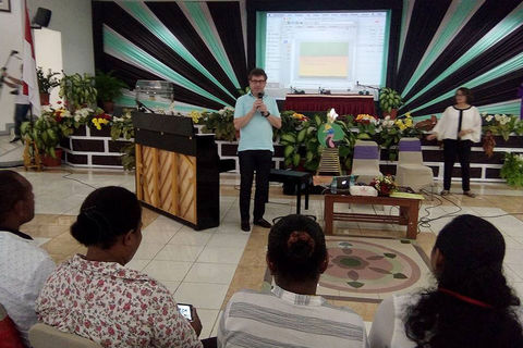 Conductors' workshop in Indonesia © INTERKULTUR