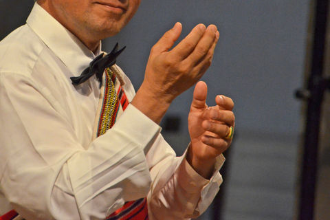 Hands of a conductor