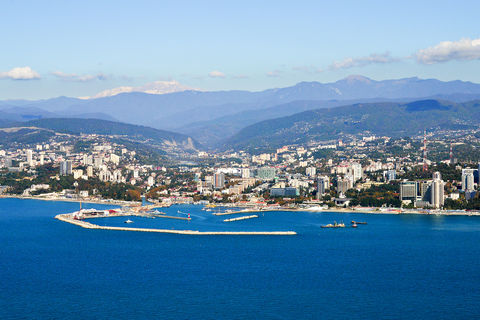 Panorama der Stadt Sotschi