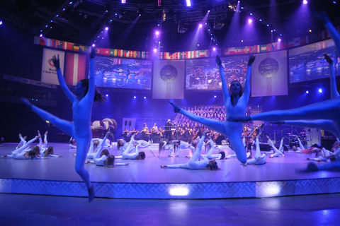 Singers and Dancers in Arena Riga (file photo) © Riga2014 / Kaspars Garda