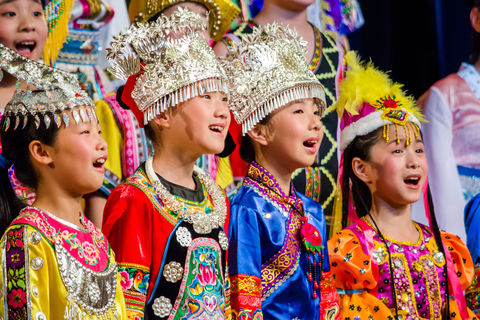 Singing children's choir