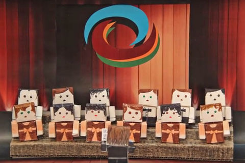 Das Stop-Motion-Video des Chores Noor-e Omid