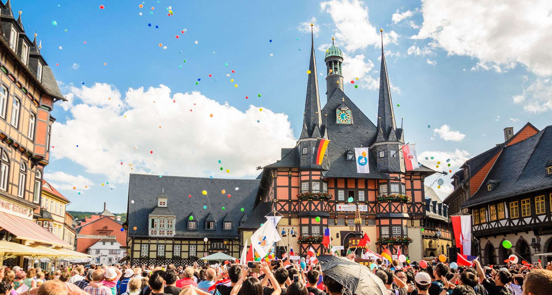 Opening Ceremony at Wernigerode Market Square © INTERKULTUR