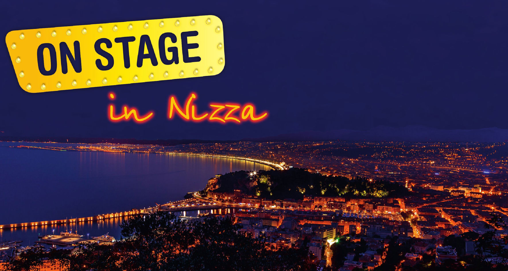 Nizza bei Nacht