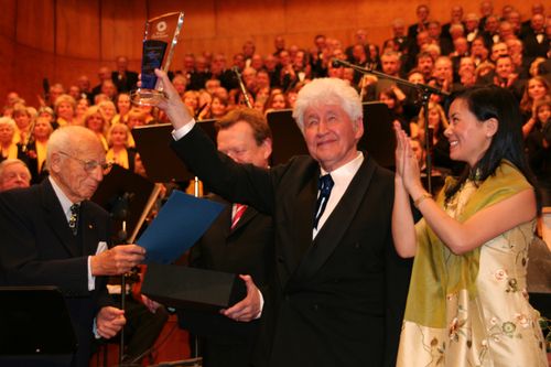 Prix mondial de la paix 2006 Gotthilf Fischer | © INTERKULTUR
