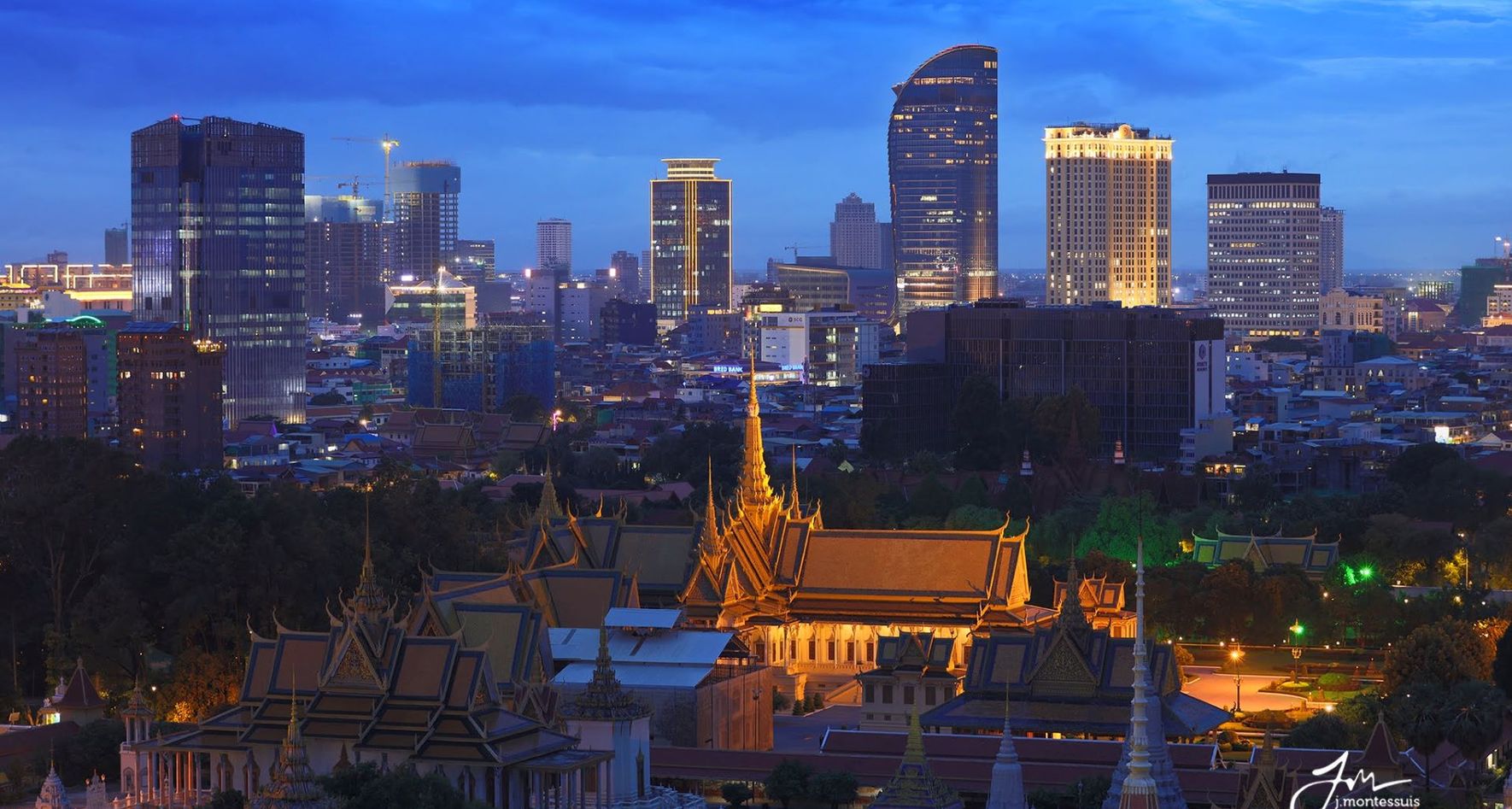 City View of Phnom Penh, Cambodia © All Dreams Cambodia
