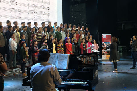 Workshop of "Prelude to Sochi" tour through China © INTERKULTUR China