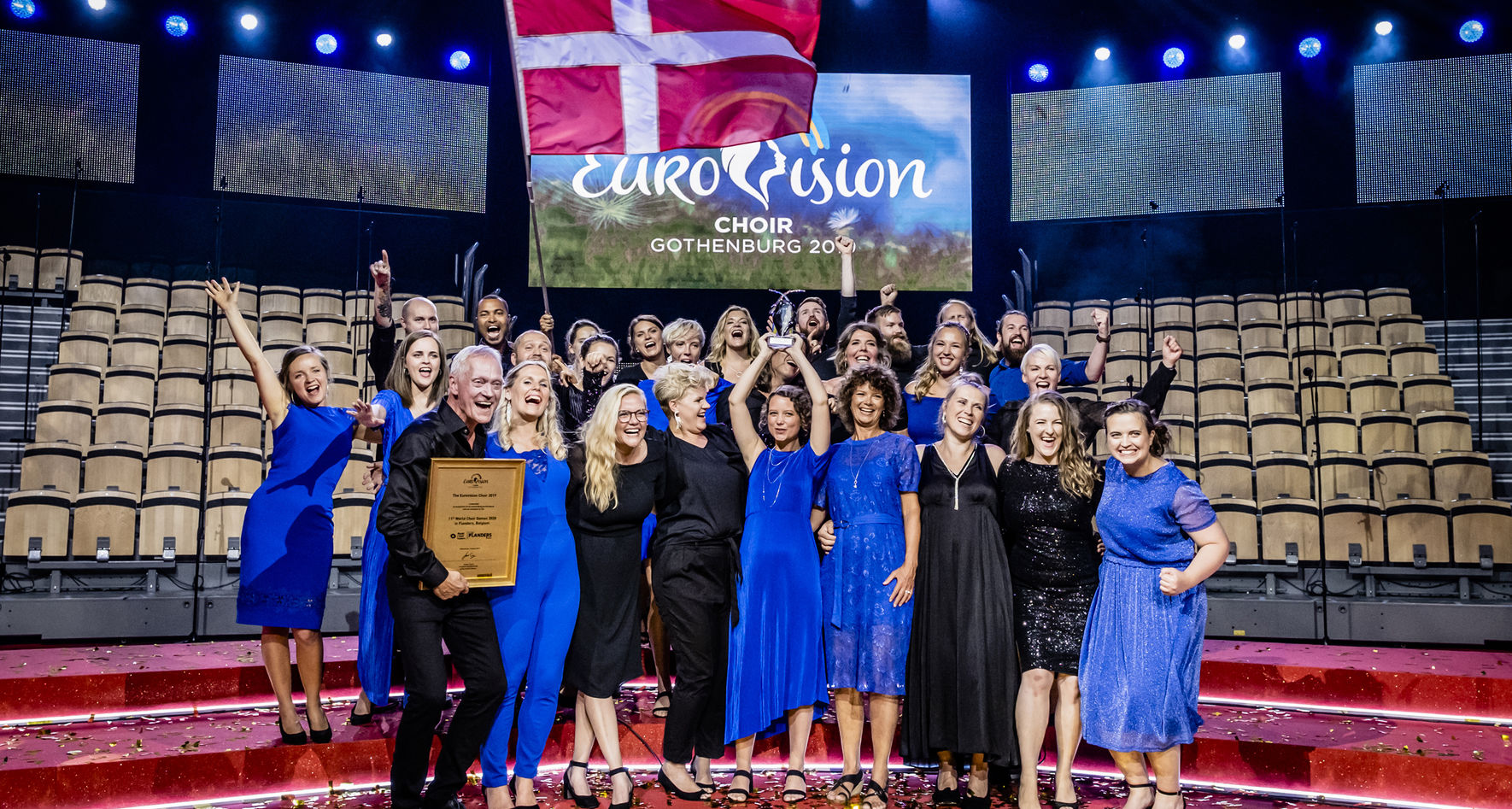 Vocal Line, Eurovision Choir 2019 (Dänemark) © Jonas Persson