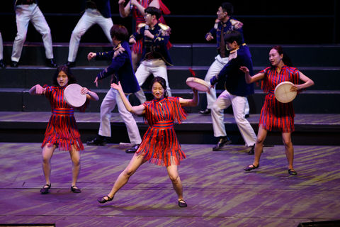 Harmonize, Republic of Korea performing on stage of the World Choir Games in 2018 © Nolte Photography