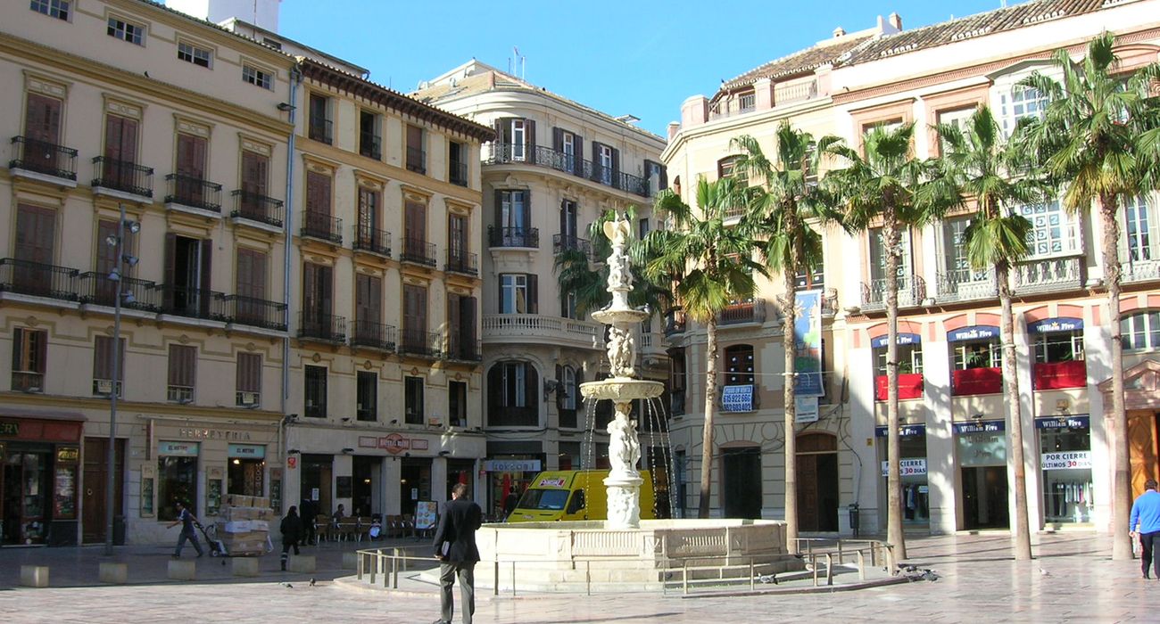 Plaza de la Constitucion in Málaga