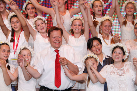 Günter Titsch mit "Alye Parusa" © Roger Schmidt 