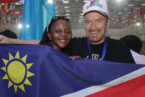Ernst van Biljon at the WCG 2010 in Shaoxing (© U. Manthe)