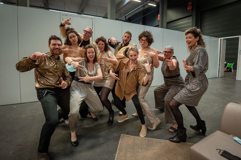 Gruppenbild "Zangerscollectief", Belgien © Jonas Persson
