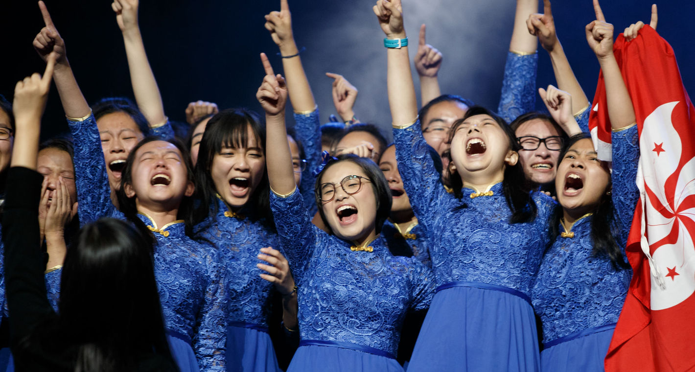 Preisverleihung bei den World Choir Games 2018 © NoltePhotography