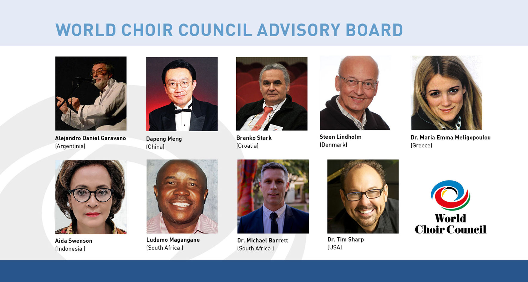 World Choir Council Advisory Board © INTERKULTUR