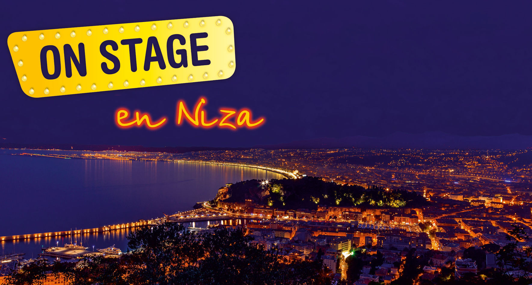 Niza durante la noche