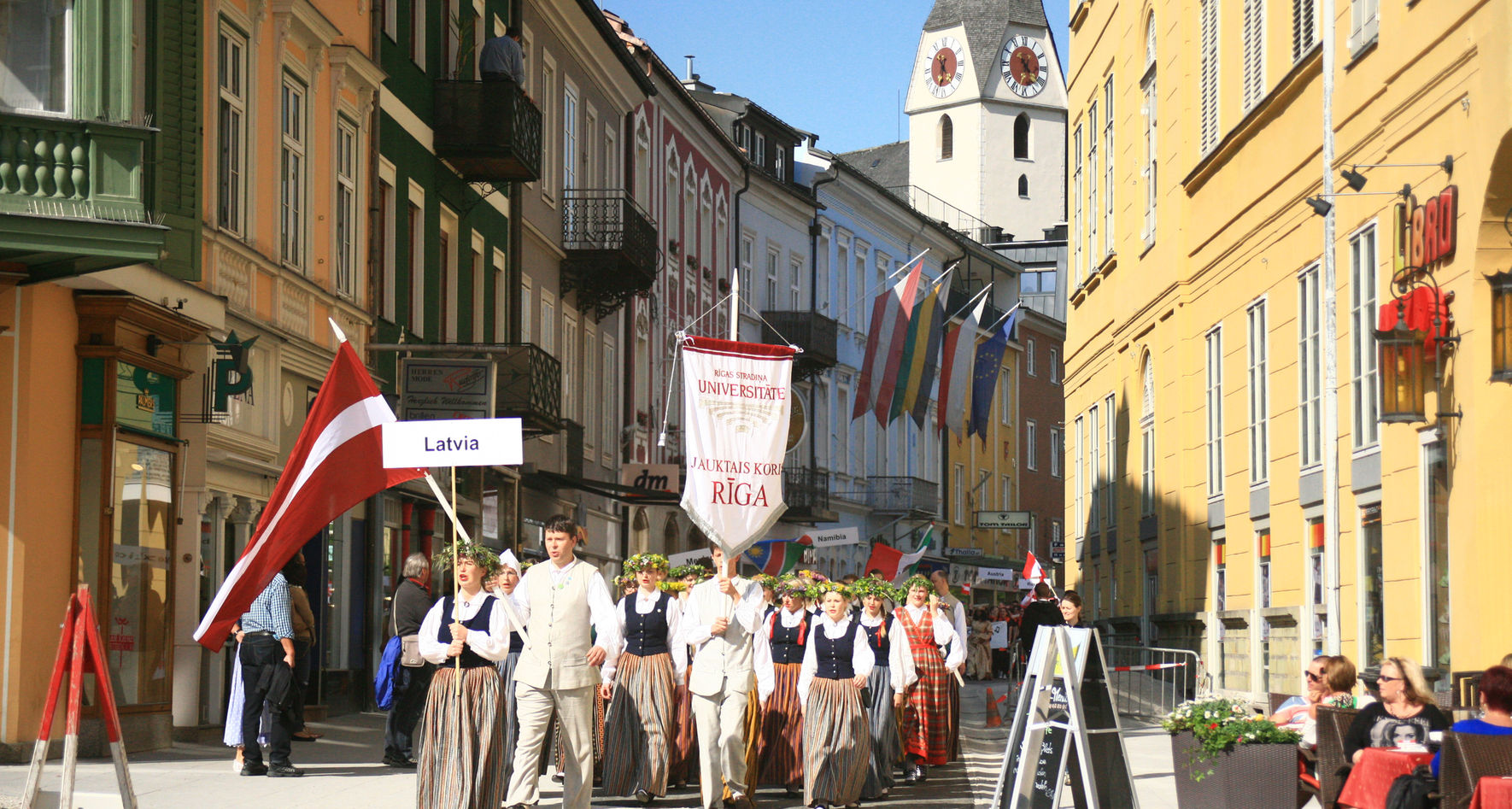 Chorparade durch Bad Ischl © Bruno Seidl