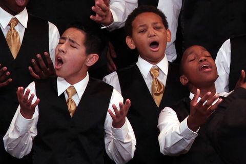 Members of Voices of Unity Choir, USA © Ernest Coleman