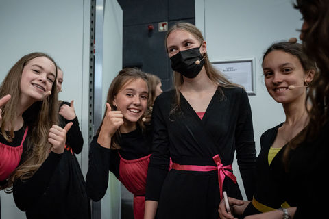 Choir backstage at the World Choir Games © Jonas Persson