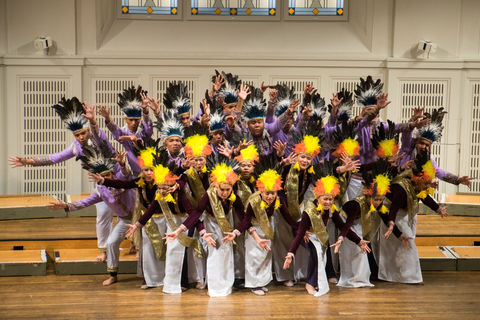 Regina Coeli Choir, Indonesia on stage in Vienna © INTERKULTUR