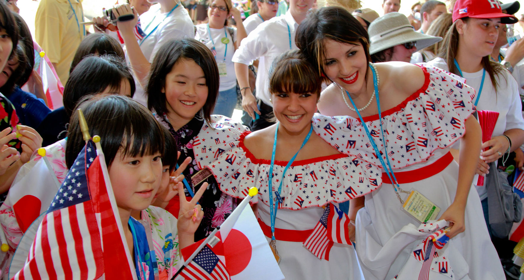 Choirs socializing at WCG © Kevin Husted