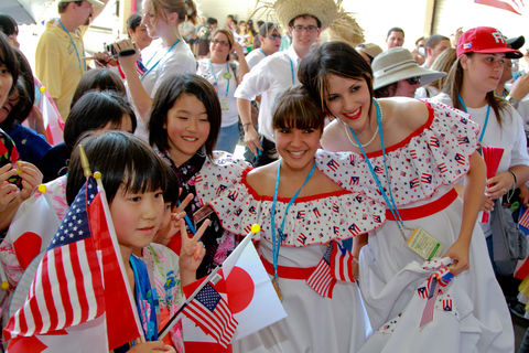 Choirs socializing at WCG © Kevin Husted