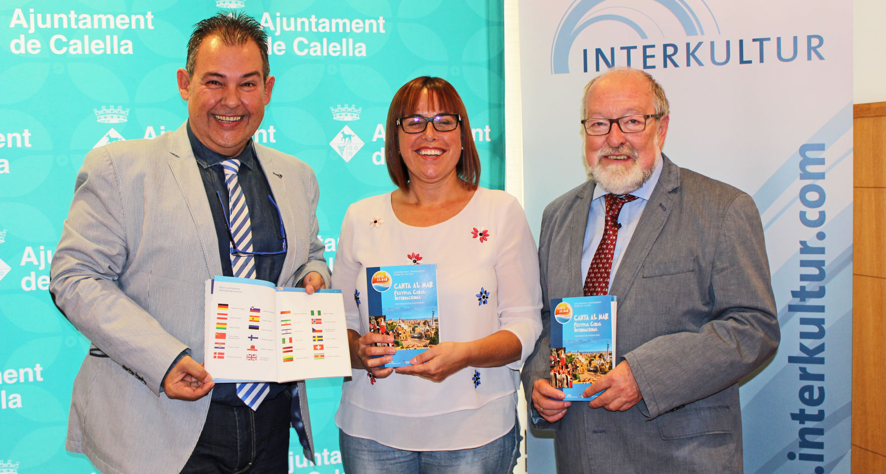 Press Conference in Calella © INTERKULTUR