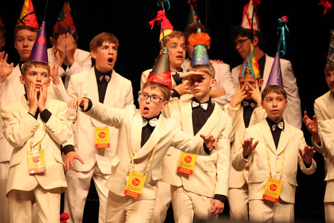 The Chapel of Boys and Young Men at the WCG2014 in Riga, Latvia